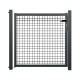 Portillon de jardin grillage rigide gris anthracite