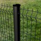 Kit clôture panneau grillage rigide PREMIUM avec poteau à encoches