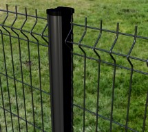 Kit Panneau Rigide PREMIUM + poteau à encoches - Blanc | Gris Anthracite | Noir