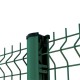 Clôture panneau grillage rigide PREMIUM vert avec poteau à clips