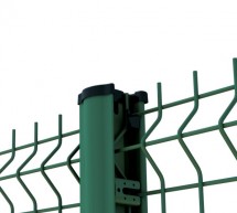 Complément Panneau Rigide PREMIUM + poteau à clips - Vert