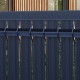 Kit d'occultation en PVC gris anthracite