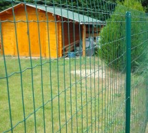 Kit 25 m clôture semi-rigide grillage soudé vert