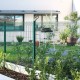 Clôture panneau grillage rigide PREMIUM vert avec poteau à clips