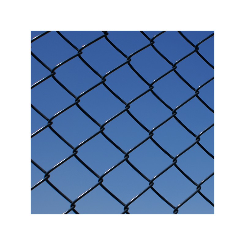 Kit 25m de clôture grillage simple torsion en rouleau gris anthracite