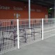 Clôture 2m50 panneau rigide Premium fil ø 5mm avec poteau à clips