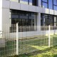 2m50 clôture panneau grillage rigide gris anthracite, blanc ou noir avec poteau à encoches